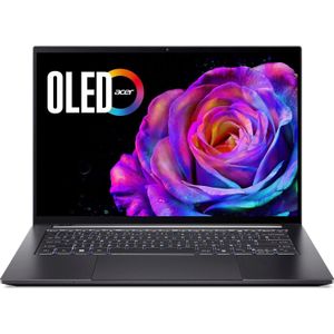 Acer Swift X 14 OLED (14.50", 2000 GB, 32 GB, DE, Intel Core Ultra 9 285H), Notebook, Grijs