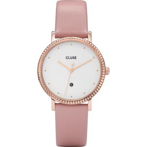 Cluse, Horloge, Le Couronnement Rosé, Roze, (Analoog horloge, 33 mm)