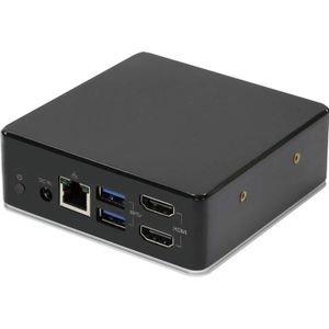 V7 UCDDS1080P - docking station - USB-C - HDMI (USB C), Docking station + USB-hub, Zwart