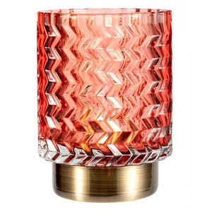 Pauleen, Tafellamp, Lantaarn Sweet Glamour Roze (25 lm, E14)
