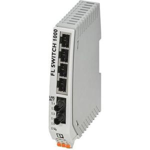 Phoenix Contact Industriële Ethernet schakelaar 4 RJ45 poorten 1085179 (5 ports), Netwerkschakelaar
