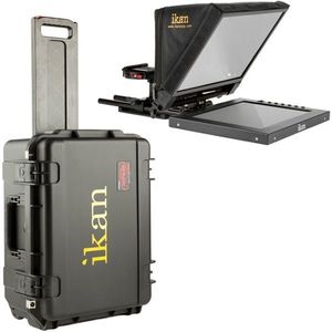 Ikan PT1200-TK Reisset met Rolling Hard Case (Teleprompter), Video accessoires, Zwart