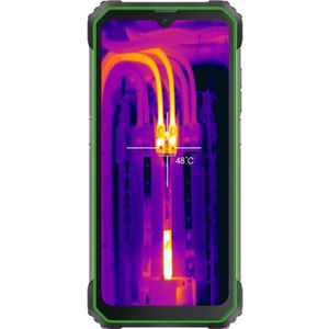 Blackview BL8800 Pro 5G (FLIR - 6,58" scherm - 128 GB, 8 GB RAM) Groen (128 GB, Vert, 6.58"), Smartphone, Groen