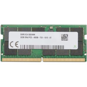 HP 32GB DDR5 4800 R ECC SODIMM 262PIN (1 x 32GB, 4800 MHz, DDR5 RAM, SO-DIMM), RAM