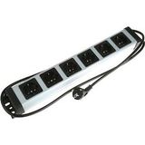 Kopp - POWERversal - Stekkerdoos - Zwart - Slag- en Breukbestendig