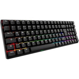 Sharkoon - SGK50 S2 - Toetsenbord - Zwart - PBT - Gateron Geel
