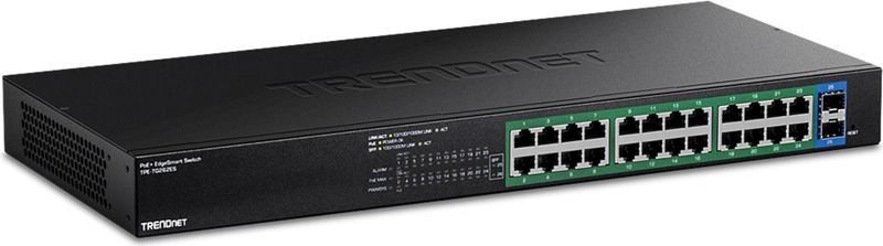 Trendnet - 26-Poorts Gigabit Edgesmart Switch - Zwart - Netwerkschakelaar