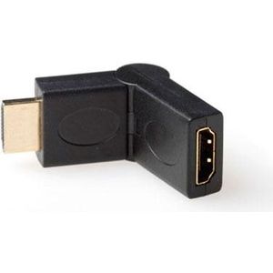 ACT Advanced Cable Technology HDMI A M/FM HDMI Zwarte Kabel Interface/Adapter (HDMI, 6 cm), Data + Video Adapter, Zwart