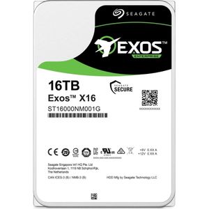 Seagate Exos X16 SAS (16 TB, 3.5", CMR), Harde schijf