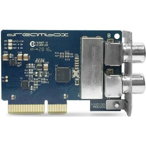 Dreambox DVB-C/T2 Dual/TWIN Tuner (Ontvanger module), Accessoires voor TV-ontvangers