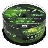 MediaRange DVD+R 4.7GB 120min 16x - 50 Stuks