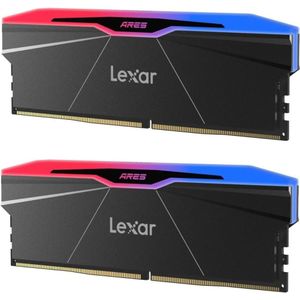 Lexar - ARES - RAM - Zwart - 32 GB Kit (2 x 16 GB) - DDR5 6000 MHz
