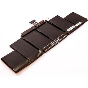 CoreParts Laptop batterij (gelijk aan: Apple A1417, Apple 661-6532, Appl (1 Cellen, 8700 mAh), Notebook batterij, Zwart