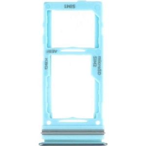 Samsung SIM-kaartlade A525 / A526 / A725 Galaxy A52 4G / 5G / A72 4G (Dual) blauw GH98-46290B (Galaxy A72 5G, Melkweg A52, Galaxy A52 5G), Onderdelen voor mobiele apparaten, Blauw