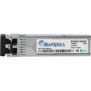 BlueOptics Compatibel Weidmüller IE-SFP-1GLSXLC BO05U13602D SFP transceiver, LC duplex, 1000BASE-X, multimode, Zendontvangers, Zilver