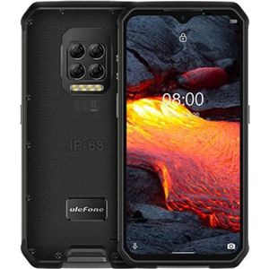 Ulefone - Armor 9E - Smartphone - Zwart - 128 GB - 6,3 inch - Hybride Dubbele SIM - 4G