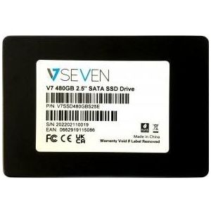 V7 480GB V7 2,5IN SSD BULK PK 7MM (480 GB, 2.5"), SSD