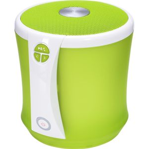 Terratec Concert BT NEO groen Bluetooth (5 h, Oplaadbare batterij, Werkt op batterijen), Bluetooth luidspreker, Groen