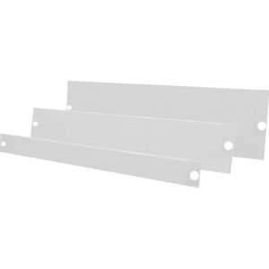 Rittal 1U grijs blindpaneel BLINDPANEEL WIT 1HE, Accessoires voor serverkasten, Grijs