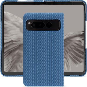 Noreve Google Pixel Fold (Google Pixel Vouwen), Smartphonehoes, Blauw