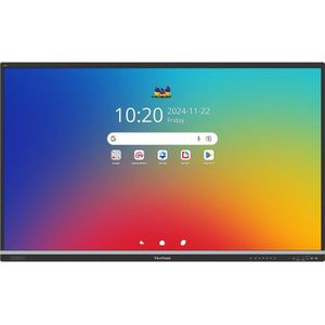 Viewsonic IFP6551, 65" 50 Multi touch (3840 x 2160 Pixels, 65"), Digitale bewegwijzering, Zwart