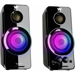 Woxter Big Bass 95 - 2.0 Luidsprekers - Pianozwart - 20 W Geluidsvermogen