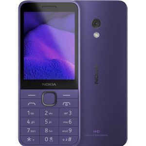 Nokia 235 4G Paars (2024) (2.80"", 128 MB, 2 Mpx, 4G), Sleutel mobiele telefoon, Paars