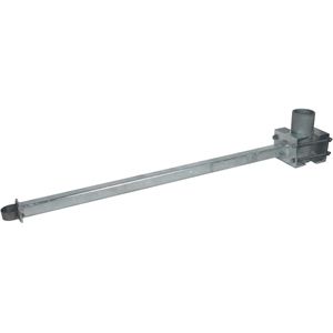 Dehn AH D50 1000 D100.150 STTZN Montageklem voor omni-antennes voor mast D 1 (Spiegel + Antenne bevestiging), Satelliet accessoires, Zwart