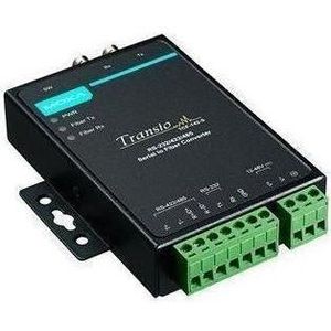 Moxa TCF-142-S-ST-T - RS-232422485 naar enkelvoudige glasvezelmediaconverter met, Data converter