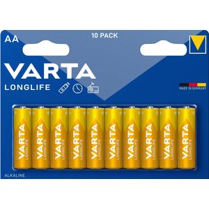Varta Longlife (10 Pcs., AA, 2800 mAh), Batterijen