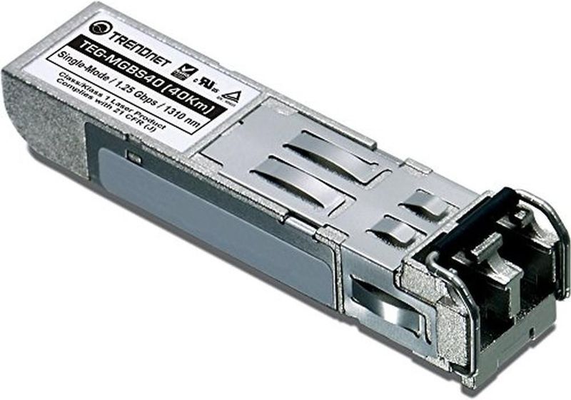 TRENDNET - TEG-MGBS40 - Mini-GBIC Module - Single-Mode - LC - 40KM