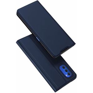 Dux Ducis Skin Pro Serie Boekomslag (Motorola Moto G51 5G), Smartphonehoes, Blauw