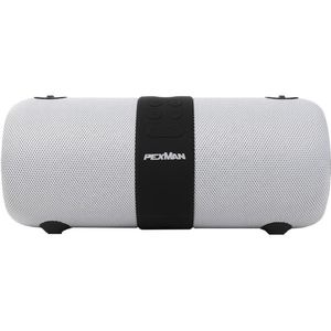 Pexman PM-10W (10 h, Oplaadbare batterij), Bluetooth luidspreker, Wit