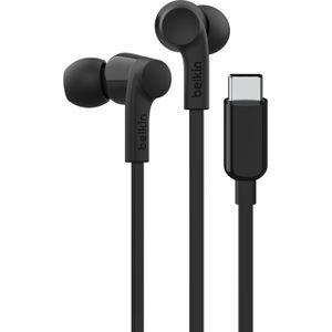 Belkin - SoundForm - Bedrade In-ear Headset - Zwart - USB Type-C