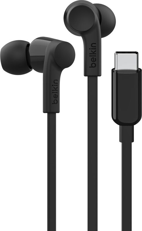Belkin - SoundForm - Bedrade In-ear Headset - Zwart - USB Type-C
