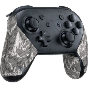 Lizard Skins DSP Controller Grip voor Switch Pro - Phantom Camo (Switch), Accessoires voor spelcomputers, Grijs, Wit