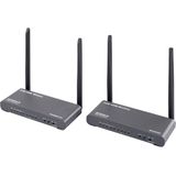 SpeaKa Professional - SP-HDE-620 - Draadloze HDMI-set - 100 m - 5 GHz - 3840 x 2160 Pixel