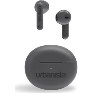 Urbanista - Austin - Bluetooth Oordopjes - Grijs - Spatwaterdicht - In-Ear