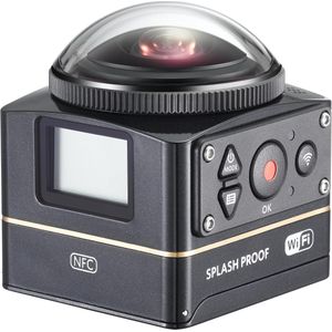 Kodak PIXPRO SP360 4K Explorer Pack, Action Cam (30p, WiFi, NFC), Action Cam, Zwart
