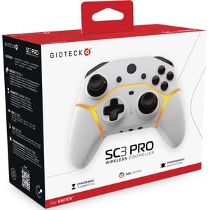 Gioteck - SC3 Pro - Draadloze Gamepad - Zwart - Voor Nintendo Switch