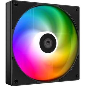 ID-Cooling AS-120 Fan 120mm Black Lighting aRGB (120 mm), PC ventilator, Zwart