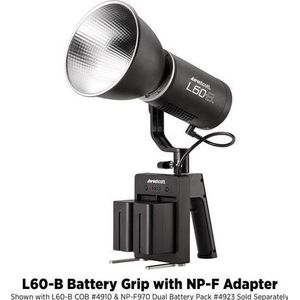 Westcott L60-B Batterijgreep met NP-F Adapter, Constant licht