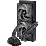 Arctic Vloeibare vriezer II-240 A-RGB Zwart, CPU waterkoelers, Zwart