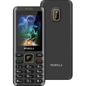 Mobiola GSM-TELEFON FÜR SENIOREN MB2400 2G SCHWARZ (2G), Sleutel mobiele telefoon, Zwart