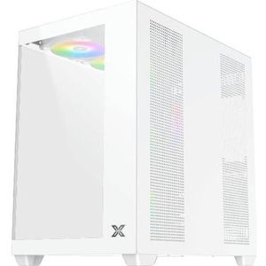 Xigmatek - Aqua V Air - PC Behuizing - Wit - Midtower ATX met ARGB Ventilatoren
