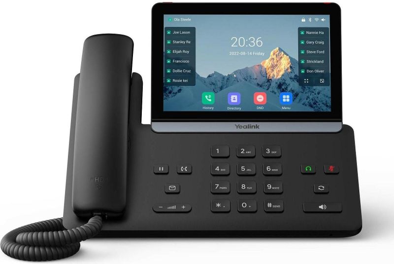 Yealink SIP-T8X, Telefoon, Zwart