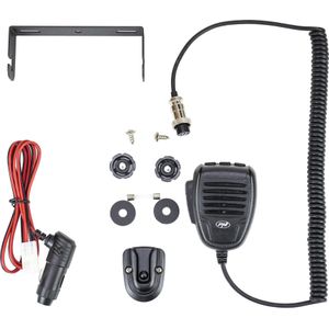 CB PNI Escort HP 9700 USB Radio en CB PNI Extra 40 Antenne met magnetische voet, 12V/24V voeding, sigarettenaansteker plug meegeleverd