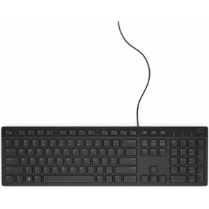 Dell KYBD 105 GER KB216-B PMX (DE), Toetsenbord, Zwart