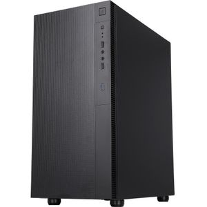Itek - SYLENT 03NP - Silent Middle Tower - Met PSU 500W 80+ Eff. - 2 x USB3 - 3 x 12 cm Ventilator - Insonorisant