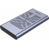 Unitek - OBUDOWA NA DYSK - Grijs - Harddisk Behuizing - USB-C naar PCIe/NVMe M.2 20Gbps